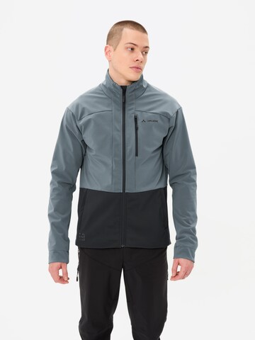VAUDE Sports jacket 'Qimsa Pro SFT' in Grey: front