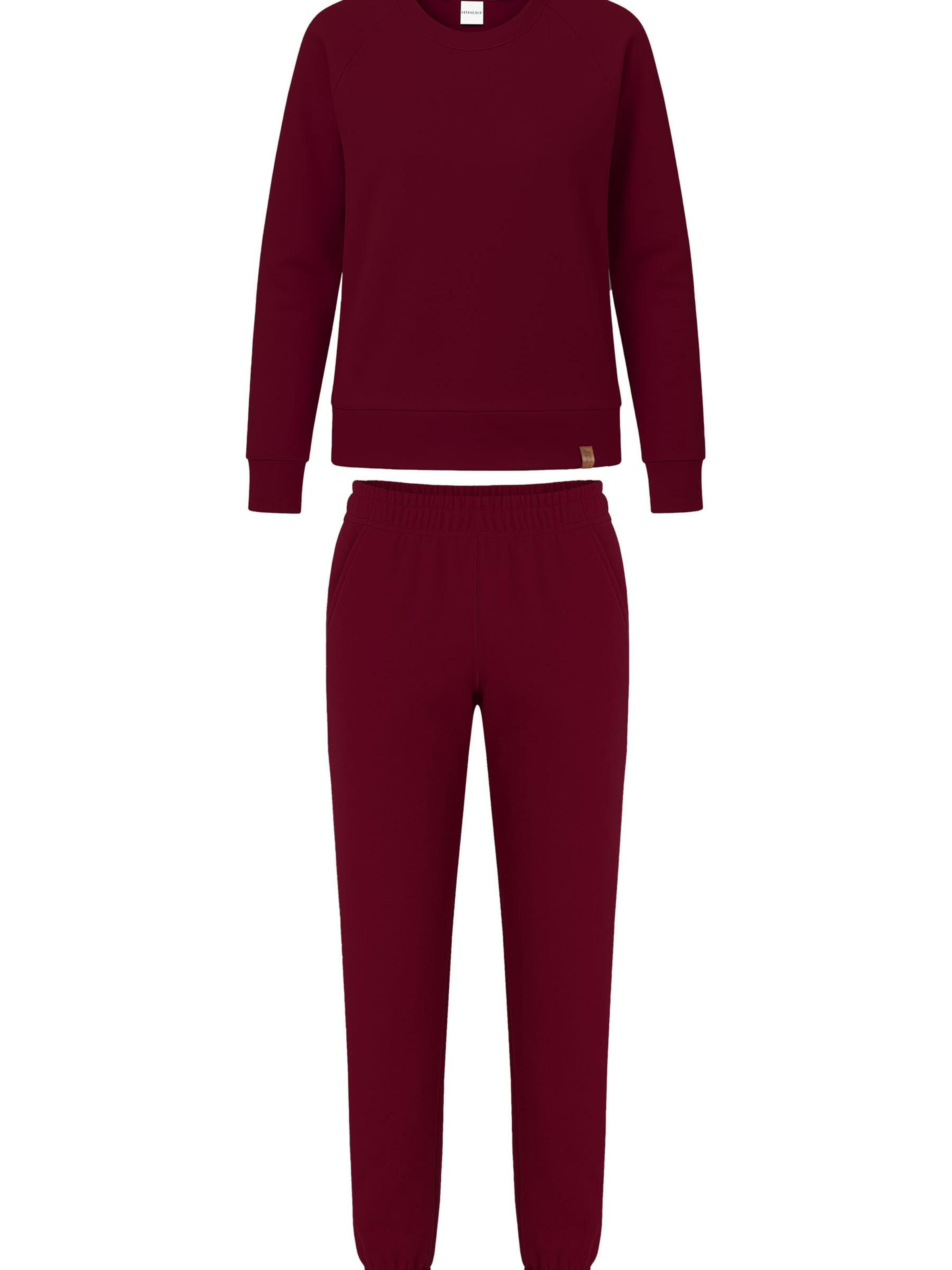 Vivisence Jogginganzug '9204 Set'‌‌‌‌‌‌‌ in Rot: Vorderseite