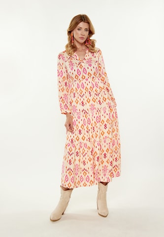 usha FESTIVAL Blousejurk in Roze: voorkant