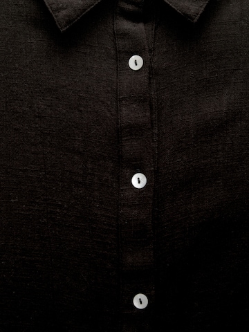 Pull&Bear Bluzka w kolorze czarny