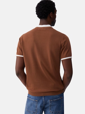 Liu Jo Shirt 'LIU JO UOMO MAGLIA CHIUSA M/C T-SHIRT' in Brown