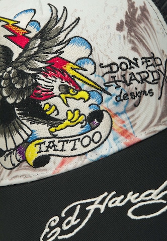 Ed Hardy Hætte 'Tattoo Eagle' i hvid