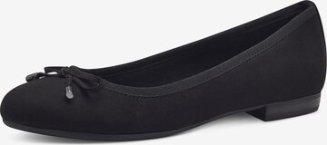 MARCO TOZZI Ballet Flats in Black: front