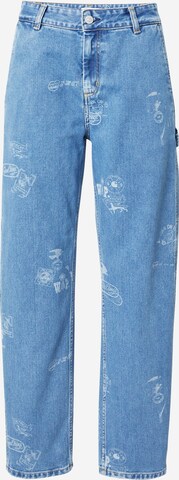 Carhartt WIP Normalny krój Jeansy w kolorze niebieski: przód