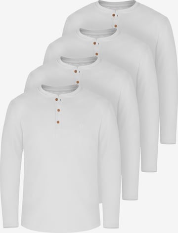T-Shirt 'Neuville' normani en blanc : devant