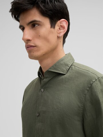 STRELLSON Slim Fit Hemd 'Ceasar' in Grün
