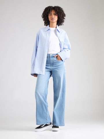 Wide leg Jeans 'ONLHOPE' di ONLY in blu