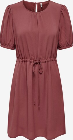 JDY Letní šaty 'AMANDA' – červená: přední strana