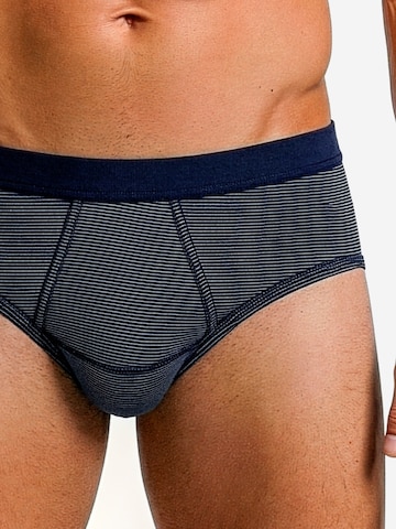 ESGE Panty 'Feinripp Ringel' in Blue