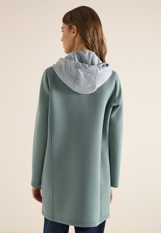 CECIL Between-Seasons Coat in Green