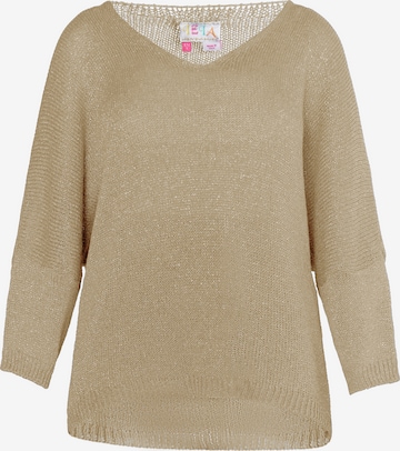 Pullover di IZIA in oro: frontale