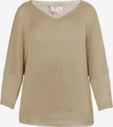 IZIA Sweater in Gold: front