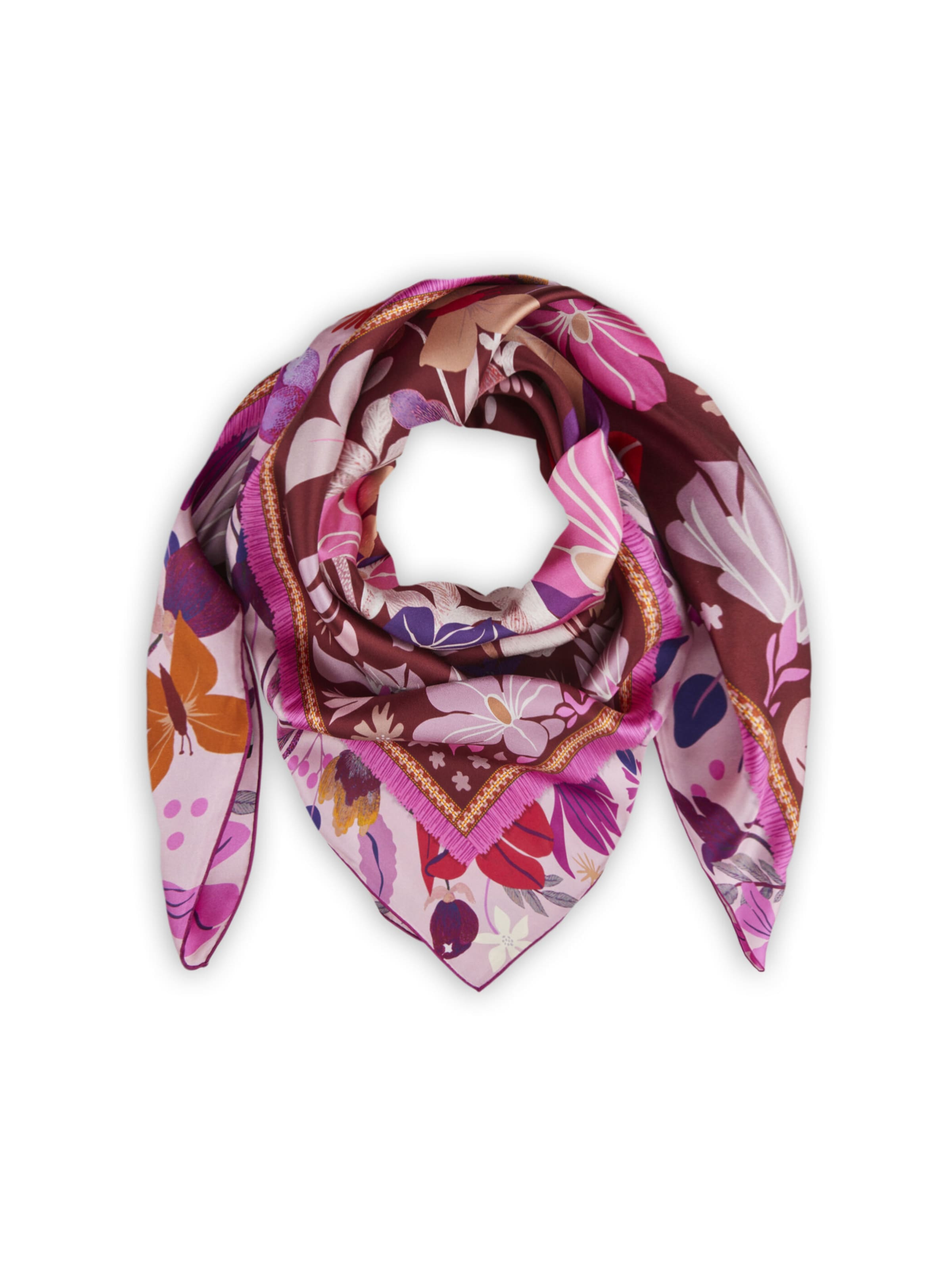 Foulard CODELLO en rouge : devant