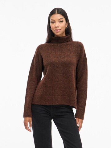 VILA Pullover 'ELLIE' i brun: forside
