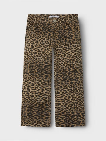 Wide leg Pantaloni 'NKFRose' de la NAME IT pe maro