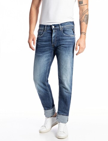 REPLAY Jeans 'Grover' in Blau: Vorderseite