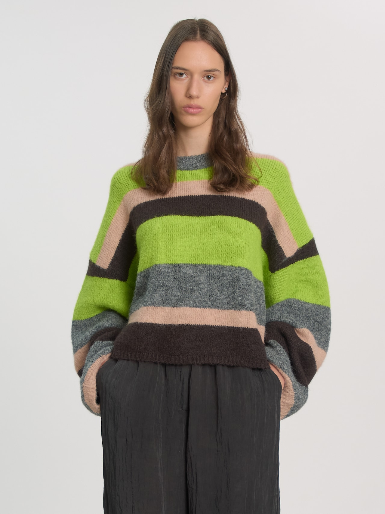 EDITED Neuheiten Pullover 'Lainey' grau