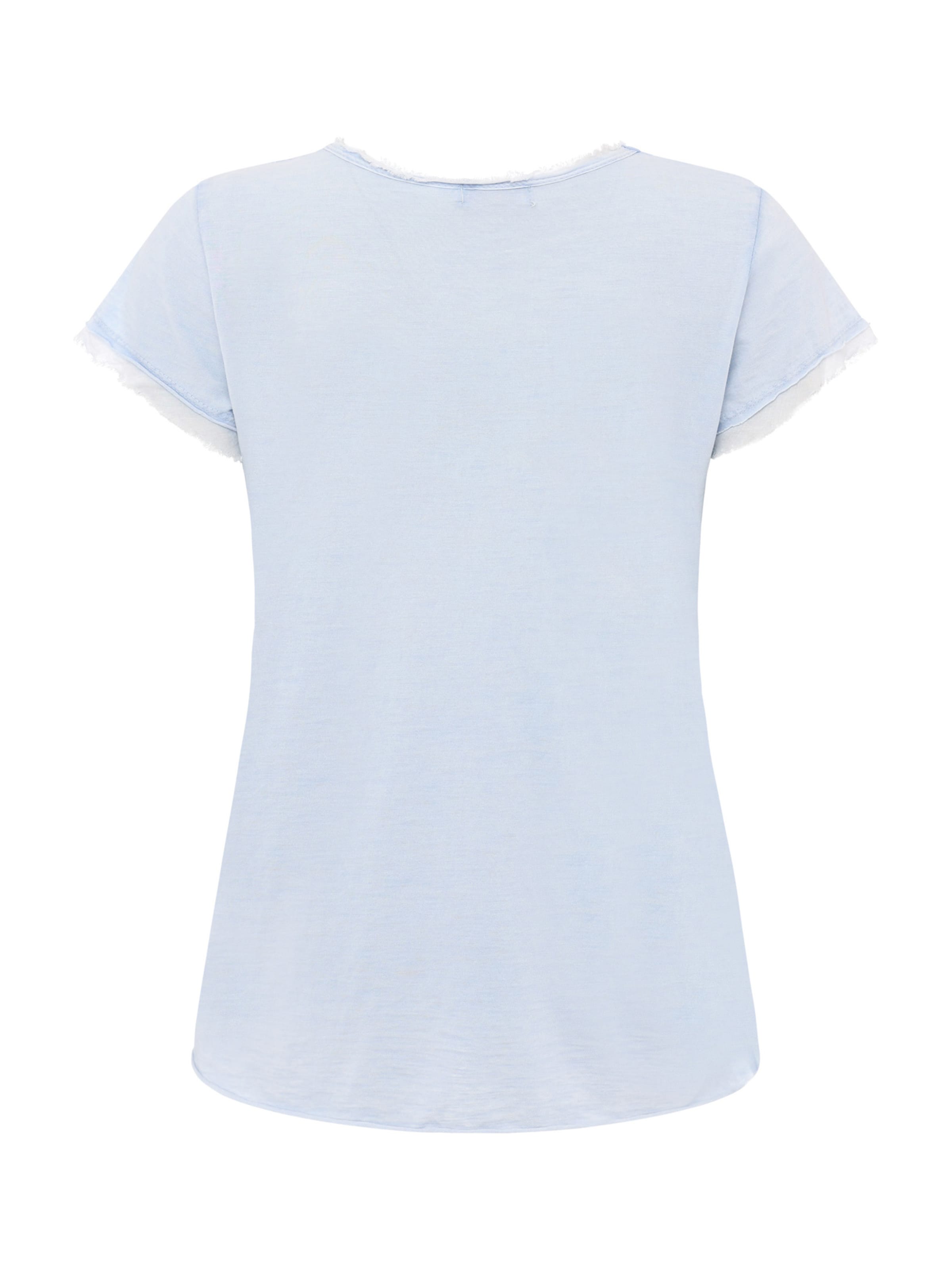 Zwillingsherz Póló 'Positive Mind' - kék