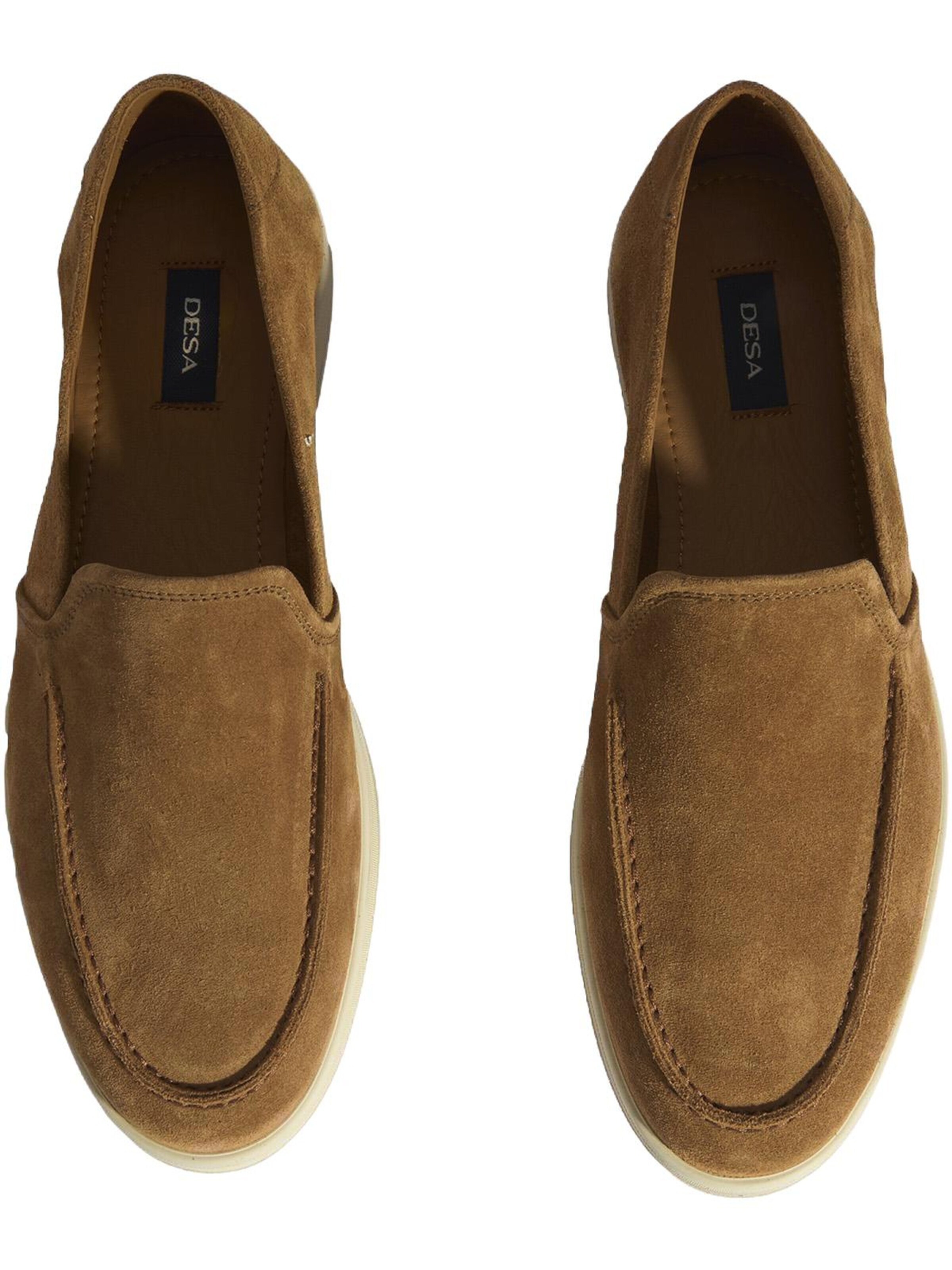 Desa Moccasins 'Slip-Ons' in Brown