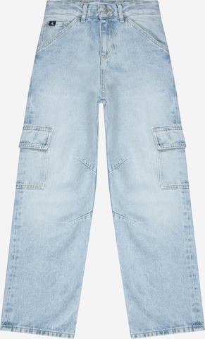 Calvin Klein Jeans Широка кройка Дънки 'Rise Skater' в синьо: отпред