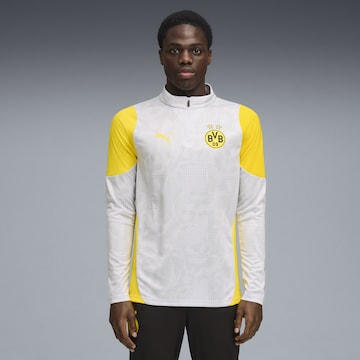 T-Shirt fonctionnel 'Borussia Dortmund' PUMA en gris : devant