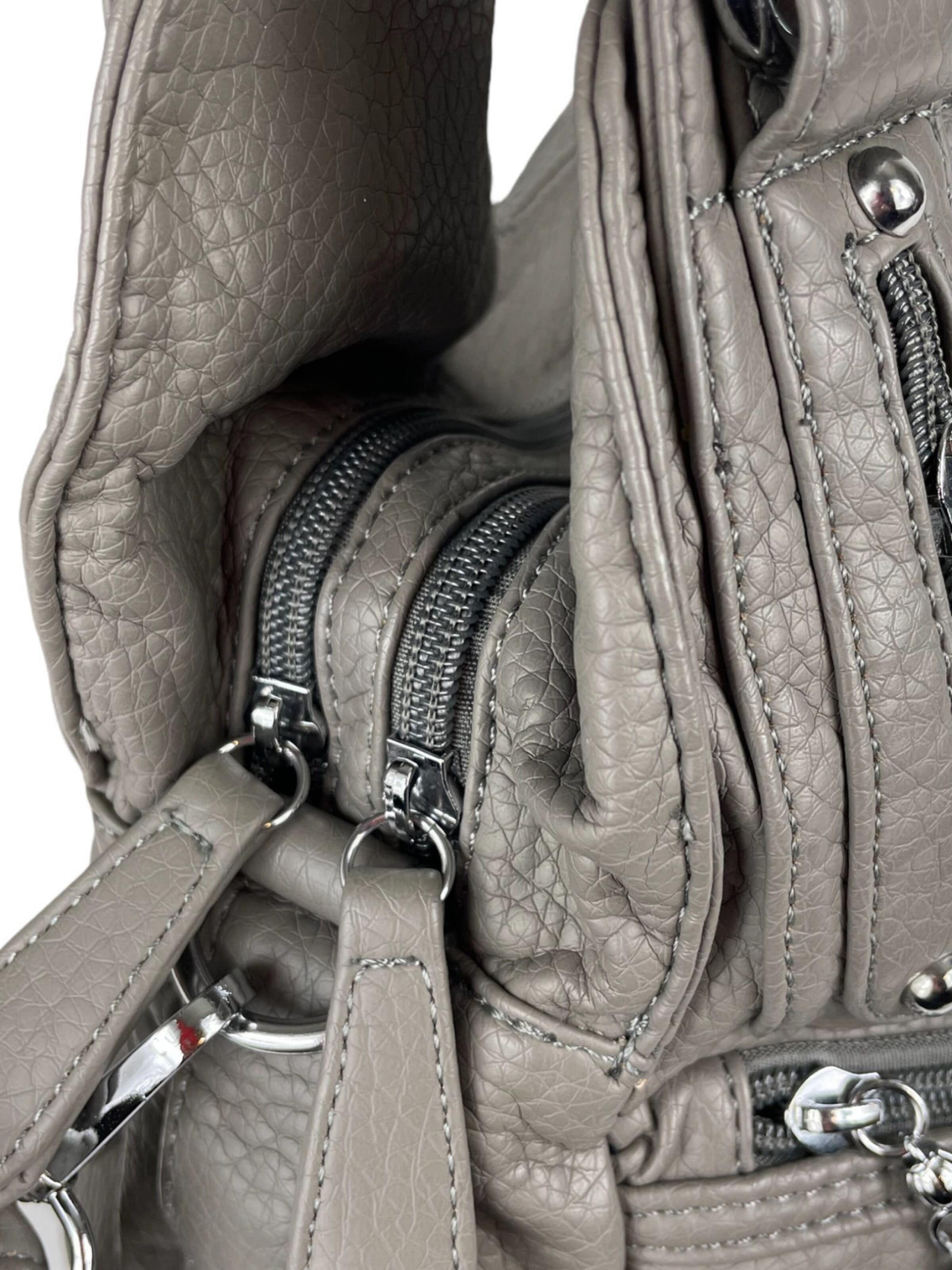 Borsa a mano di Kumixi in grigio