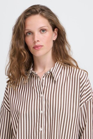T-shirt ICHI en marron