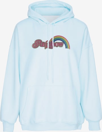 Sweat-shirt MYMO en bleu : devant