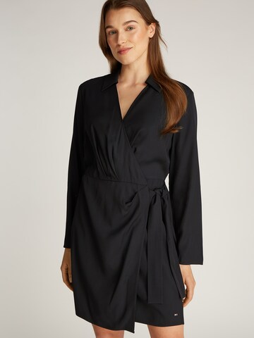 Robe TOMMY HILFIGER en noir : devant