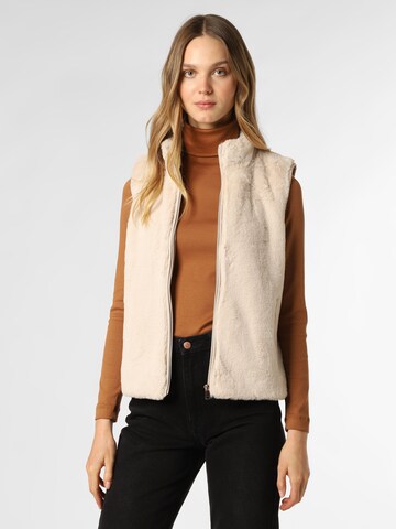 Franco Callegari Bodywarmer in Beige: voorkant