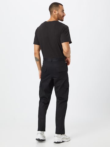 ABOUT YOU Loose fit Cargo Pants 'Sami' in Black