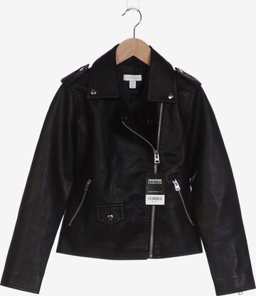 TOPSHOP Jacket & Coat in XXS in Black: front