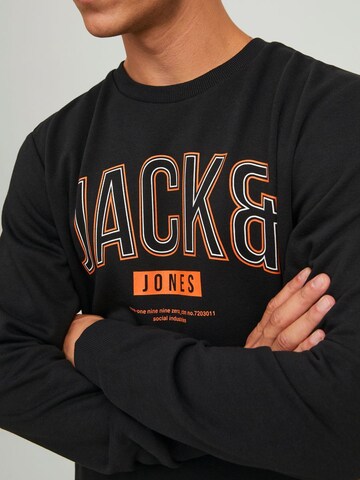Sweat-shirt 'Thomas' JACK & JONES en noir