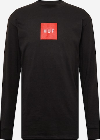 HUF Shirt in Black: front