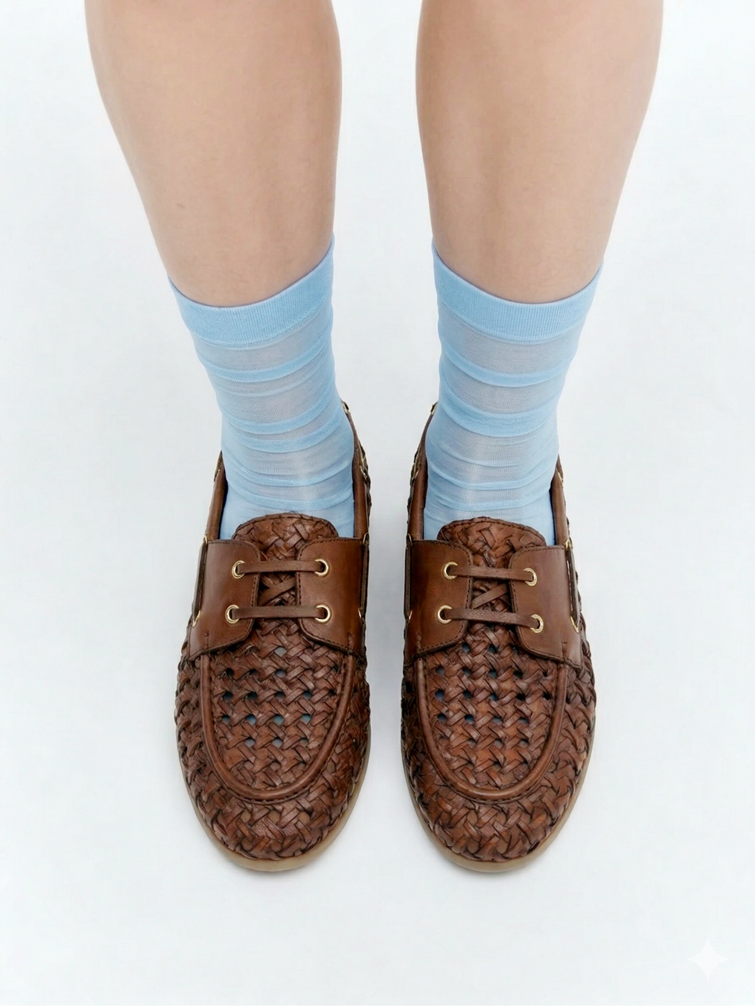 5PM Moccasins 'GAËLLE' in Brown: front