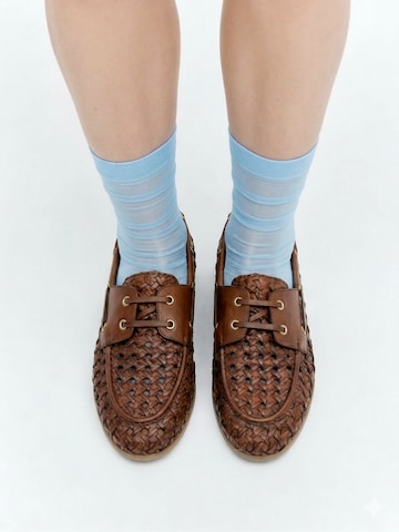 5PM Mocassins 'GAËLLE' in Bruin