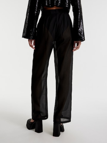 Wide leg Pantaloni 'Kendal' de la EDITED pe negru