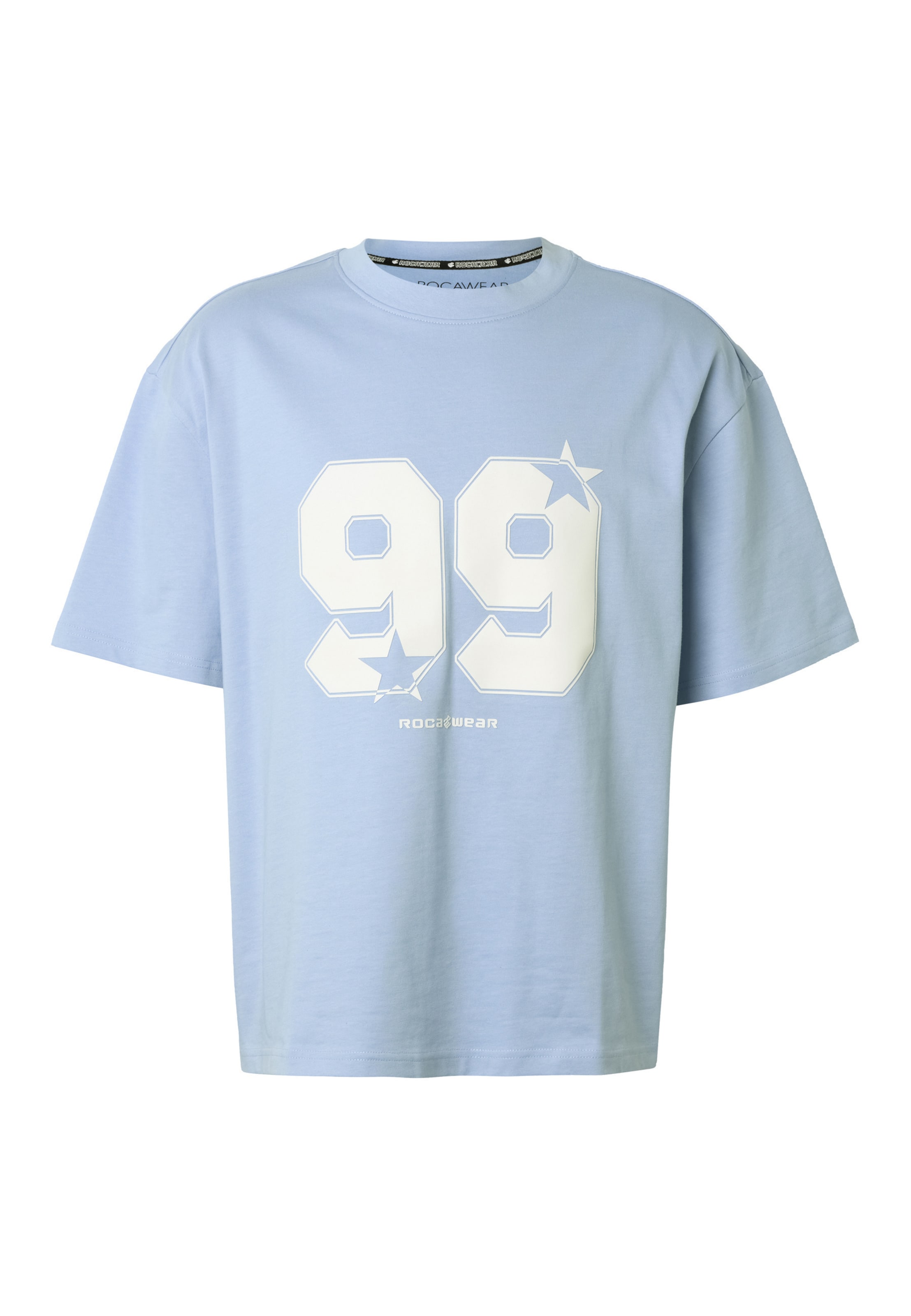 T-Shirt 'Strambers' ROCAWEAR en bleu : devant
