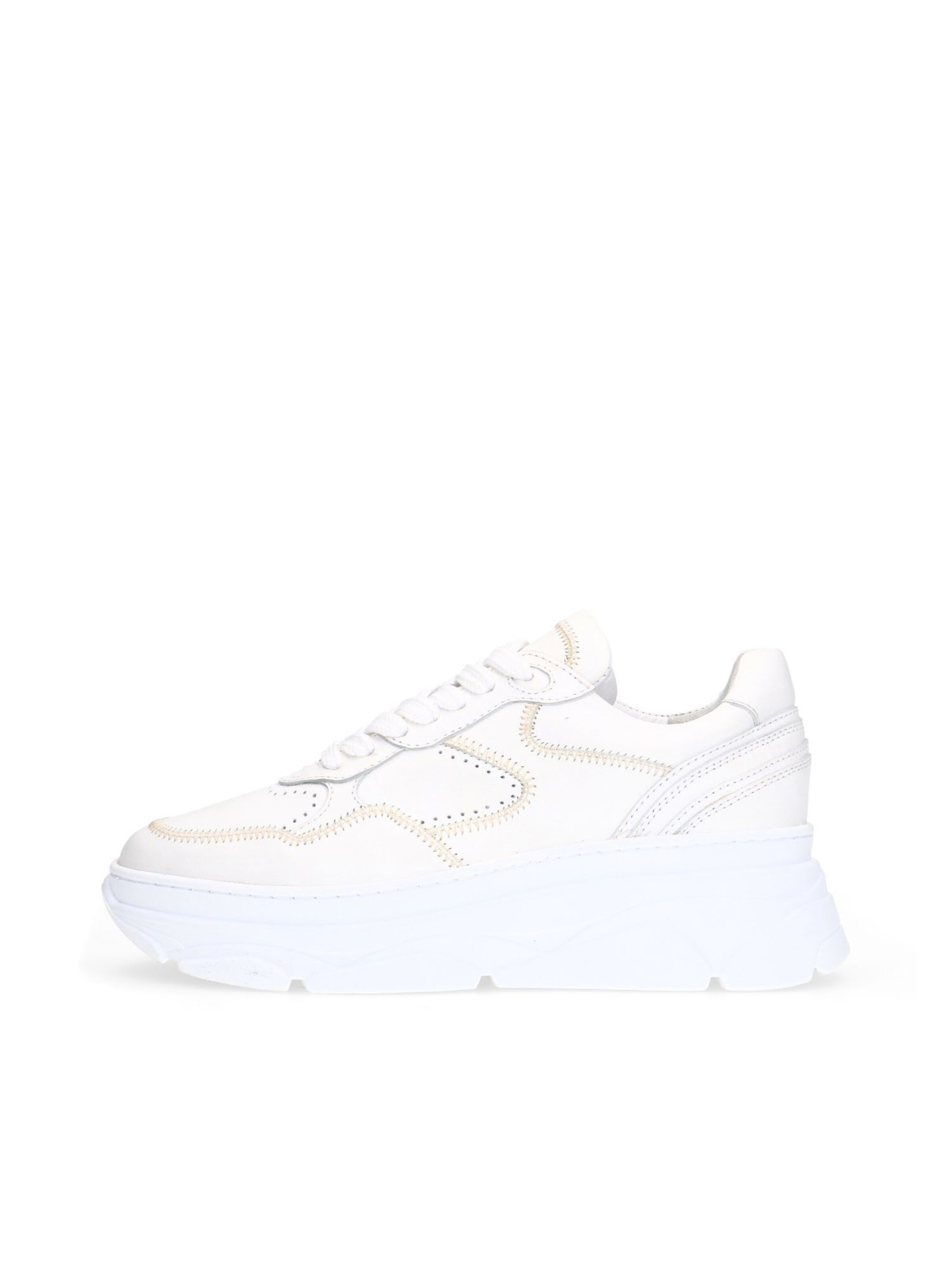 MANFIELD Sneakers laag in Wit
