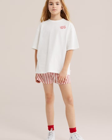WE Fashion Majica | bela barva