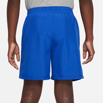 Regular Pantalon de sport NIKE en bleu