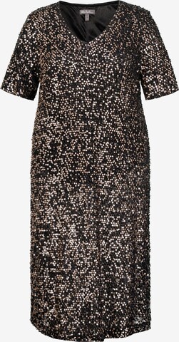 Ulla Popken Dress in Black: front