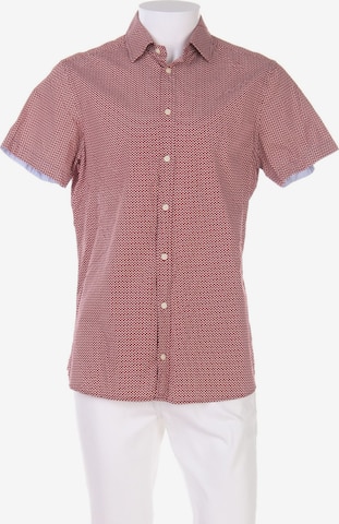 MANOR Button Up Shirt in M in Brown: front