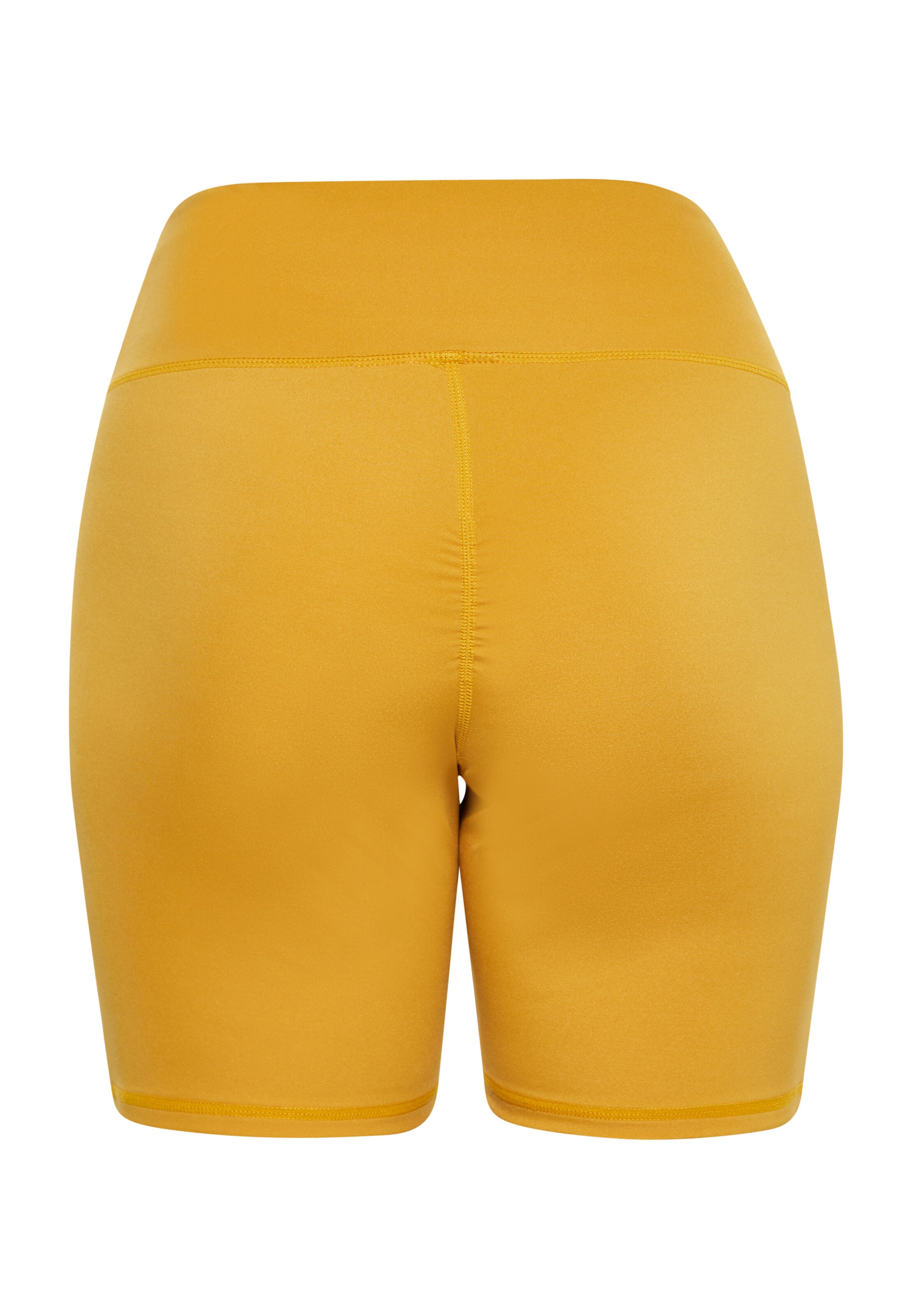 faina Athlsr Skinny Shorts in Gelb