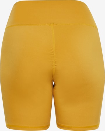 faina Athlsr Skinny Shorts in Gelb
