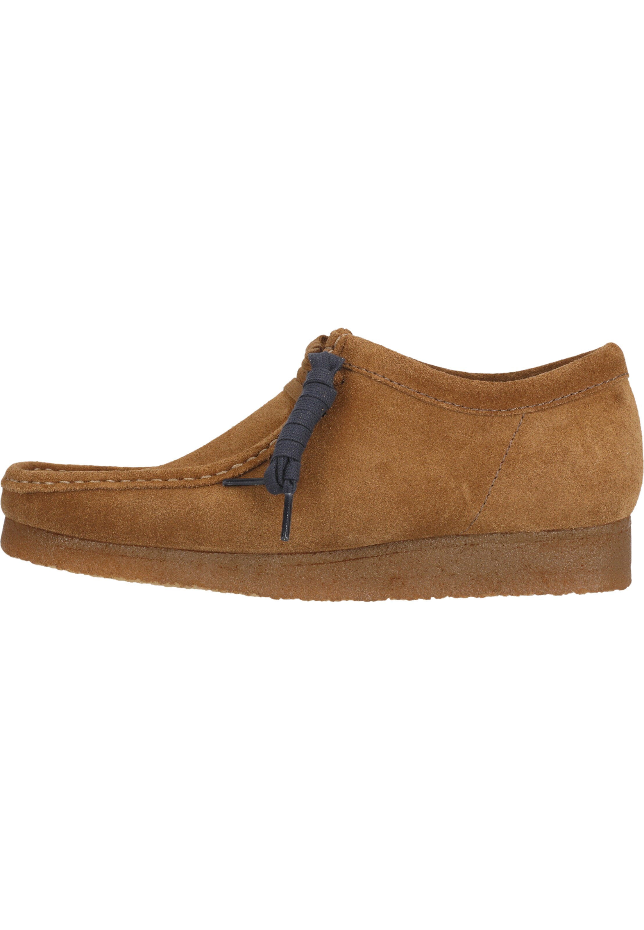 CLARKS Lace-Up Shoes 'Wallabee Cola' in Beige
