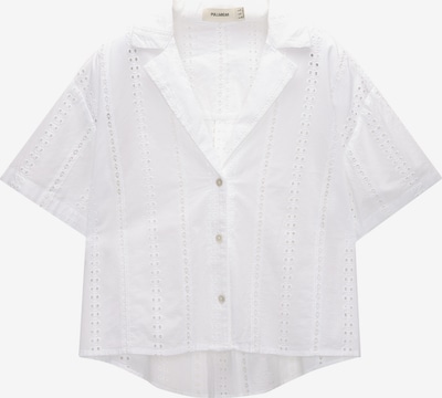 Pull&Bear Bluse in weiß, Produktansicht