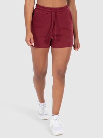 Smilodox Regular Trousers ' Fayne Pro ' in Red: front