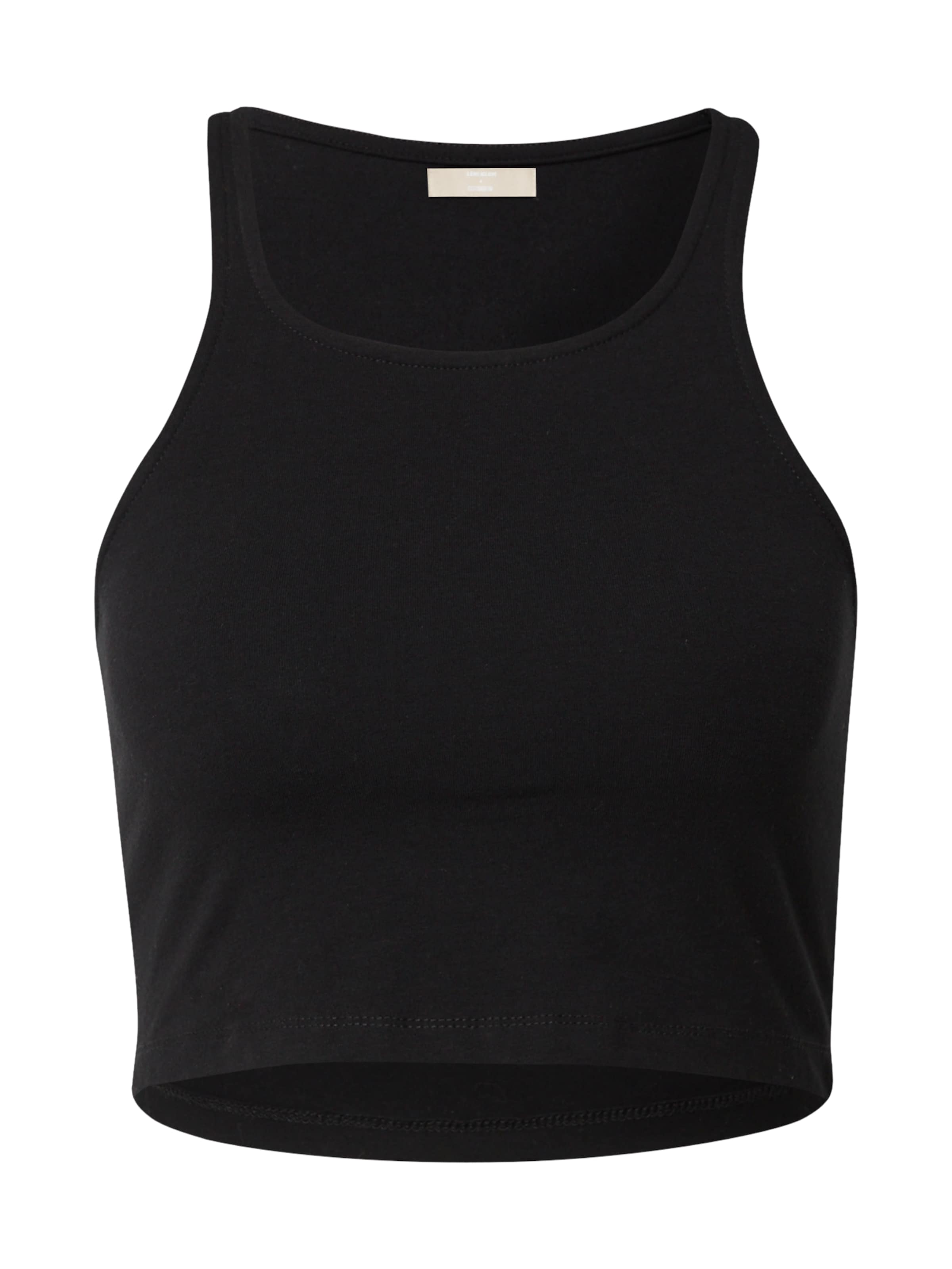 LENI KLUM x ABOUT YOU Топ 'Emmy' в черно: отпред