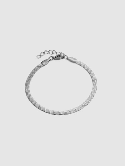 Luxenter Armbånd 'Xorisk' i 15 - 20 cm i sølvgrå, Produktvisning